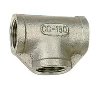RIEGLER Riegler T-collecteur, 3 x intérieur, Rp 1/4, acier inoxydable 1.4408 Quantité:1
