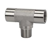 RIEGLER Riegler T-connexion, intérieur/extérieur/intérieur, G/R 3/8, acier inoxydable 1.4404 Quantité:1