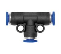 RIEGLER Riegler T-connexion rapide « Série bleue » mini, Ø extérieur tuyau 6, 138.006M Quantité:1