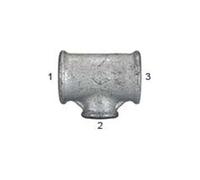 RIEGLER Riegler Té 130, FI/FI/FI, Rp 1 1/4, dérivation en T Rp 3/8, fonte malléable noire Quantité:1