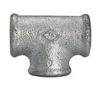 RIEGLER Riegler Té 130, FI/FI/FI, Rp 1/4, fonte malléable noire galvanisée à chaud Quantité:1