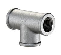 RIEGLER Riegler Té 130, FI/FI/FI, Rp 2 1/2, fonte malléable noire galvanisée feu Quantité:1