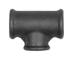RIEGLER Riegler Té 130, réduit, Rp 2, Rp 1 1/2, Rp 2, fonte malléable noire Quantité:1
