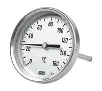 RIEGLER Riegler Thermomètre bimétallique, G 1/2 arrière, L=160, Ø 100, 0 °C à 200 °C Quantité:1