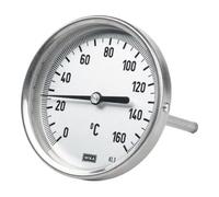 RIEGLER Riegler Thermomètre bimétallique, G 1/2 arrière, L=63, Ø 100, -30 °C à 50 °C Quantité:1