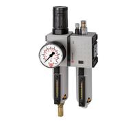 RIEGLER Riegler Unité de maintenance 2 pcs »FUTURA«, MBeh., BG4, G3/4, 0,5-10 bar, VA Quantité:1