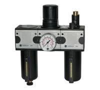 RIEGLER Riegler Unité de maintenance 3 pcs « multifix » avec réservoir métal, BG 3, G 3/4 Quantité:1