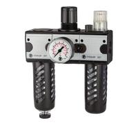 RIEGLER Riegler Unité de maintenance 3 pcs «multifix», réservoir PC, panier de protection, BG1, G3/8 Quantité:1