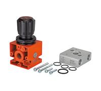 RIEGLER Riegler Unité de régulation (régulateur+adaptateur+fixations) pour Booster G3/8 Quantité:1