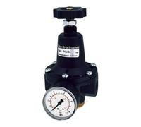 RIEGLER Riegler Valve de limitation de pression, avec manomètre, G 1/2, 0,1 - 3,0 bar Quantité:1