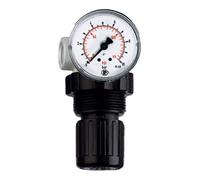 RIEGLER Riegler Valve de limitation de pression, avec manomètre, G 1/4, 0,15 - 7,0 bar Quantité:1