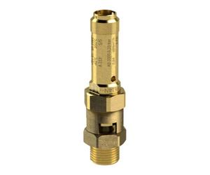 RIEGLER Riegler Valve de sécurité, laiton, G 1/2, pression de déclenchement 6,8 bar Quantité:1