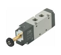 RIEGLER Riegler Vanne 3/2 voies »BASIC«, électropneumatique, monostable, G 1/4, NC Quantité:1
