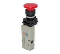 RIEGLER Riegler Vanne 3/2 voies, manuelle, bouton champignon, NF, monostable, G 1/8 Quantité:1