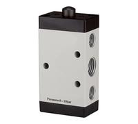 RIEGLER Riegler Vanne 5/2 voies, actionnement mécanique, »M5«, tige, G 1/4 Quantité:1