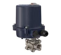 RIEGLER Riegler Vanne à boisseau sphérique inox 2 voies, actionneur électrique, 24 V CC, Rp 1/2 Quantité:1