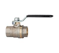 RIEGLER Riegler Vanne à boisseau sphérique standard, levier noir, RM/RM, MS nickelé, G 3/8 Quantité:1