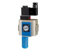 RIEGLER Riegler Vanne de démarrage 3/2 voies »G«, 230 V CA / 50 Hz, BG 300, G 1/2 Quantité:1