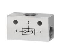 RIEGLER Riegler Vanne ODER, 3 x G 1/4 Aluminium Quantité:1