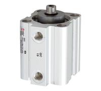 RIEGLER Riegler Vérin à course courte simple effet, aimant, Ø piston 40, course 25, G 1/8 Quantité:1