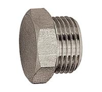 RIEGLER Riegler Vis de fermeture, hexagone extérieur, G 1/4, SW 17, ES 1.4571 Quantité:1