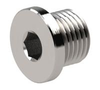 RIEGLER Riegler Vis de fermeture, six pans creux, collerette, G 3/8, SW 8, ES 1.4571 Quantité:1