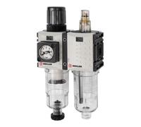 RIEGLER Riegler WE 2 pcs »FUTURA-mini«, réservoir PC, manomètre compact, G 1/4, 0,5-10, HA Quantité:1