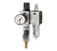 RIEGLER Riegler WE 2 pcs »FUTURA-mini«, réservoir PC, manomètre standard, G 1/4, 0,5-10, VA Quantité:1