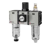 RIEGLER Riegler WE 3 pcs »FUTURA-mini«, récipient PC, manomètre compact, G 1/4, 0,5-10, HA Quantité:1