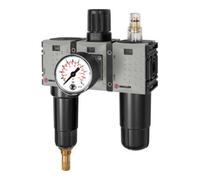 RIEGLER Riegler WE 3 pcs « FUTURA-mini », revêtement métal, manomètre sur pied, G 1/4, 0,1-4, VA Quantité:1