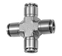 RIEGLER Riegler X-Connecteur, pour tuyau Ø ext. 6, acier inoxydable 1.4404 Quantité:1