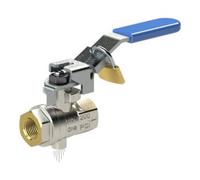RIEGLER Robinet à boisseau de sécurité 16,66 mm filetage int./int. DN 10 mm RIEGLER Quantité:1