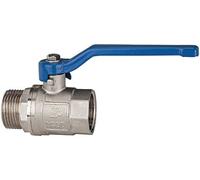 RIEGLER Robinet à boisseau en laiton VALUE LINE 47,80 mm G 1 1/2 po. intérieu...