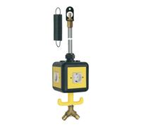 RIEGLER Unité d'alimentation Riegler, 4 prises SchuKo, 1 m de tuyau d'air comprimé Quantité:1