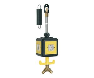 RIEGLER Unité d'alimentation Riegler, 4 prises SchuKo, 1 m de tuyau d'air comprimé Quantité:1