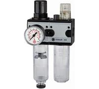 RIEGLER Unité de maintenance MULTIFIX filetage G 3/8 po. semi-automatique BG ...
