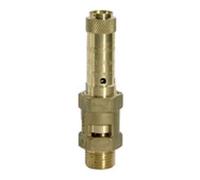 RIEGLER Valve de sécurité en laiton 229.06-7.7, raccord G 2", pression de réponse 7,7 bar.