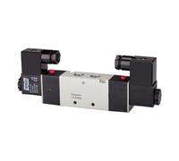 RIEGLER Vanne électropneumatique RIEGLER 5/2 voies 4V bistable G 1/2 24 V DC Quantité:1