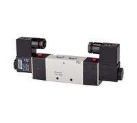 RIEGLER Vanne électropneumatique RIEGLER 5/2 voies 4V bistable G 1/4 24 V DC Quantité:1