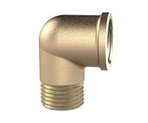 RIEGLER WST114MS90IA Coude vierge en laiton, coude à 90°, intérieur/extérieur, filetage G 1-1/4", pression de fonctionnement 16 bar