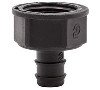 Riegolux 910023 Goteo Adaptateur Robinet H 3/4"-16 mm, Sachet de 2 unités
