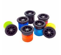 RIEGOPRO Buse réglable pour diffuseur d'irrigation. Portée de 1,00 à 5,5 mètres. Arrosage efficace et économie d'eau. Sac de 5 pièces (RP-N4 (1,0-1,4 mètres)