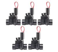 Riegoprofesional Lot de 5 électrovannes PGV-101 24 V 1" Hunter avec régulateur de débit