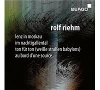 Riehm. : Œuvres Instrumentales et Orchestrales. Borgir, Nabitch, Schwarzer, Edwards
