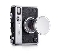 Rieibi Capuchon d'objectif pour Instax Mini Evo, Fuji Mini Accessoires pour Fujifilm Instax Mini Evo Cache d'objectif, Capuchon d'objectif Mini Evo en Aluminium avec Flocage Interne