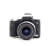 Rieibi Coque en Silicone pour Canon M50 M50 Mark II, Coque de Protection en Silicone Souple pour Appareil Photo numérique Canon EOS M50 EOS M50 II, Noir, Étui pour Appareil Photo