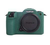 Rieibi GFX 100S Étui en silicone pour appareil photo Fuji Fujifilm GFX 100S, GFX 100S II, GFX 50S II, Vert, Étui pour appareil photo