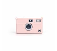 Rieibi H35 Étui de protection en silicone souple pour appareil photo Kodak EKTAR H35 demi-cadre, avec bandoulière (sans appareil photo) - Rose