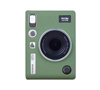 Rieibi Instax Mini Evo Housse - Coque de Protection en Silicone pour Appareil Photo instantané Fuji Instax Mini Evo - Étui léger en Caoutchouc Souple pour Fujifilm Evo - Vert