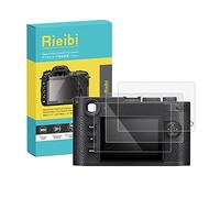Rieibi Lot de 3 films protecteurs d'écran pour appareil photo numérique Leica M11, 0,33 mm, dureté 9H, anti-traces de doigts, anti-rayures, ultra transparent